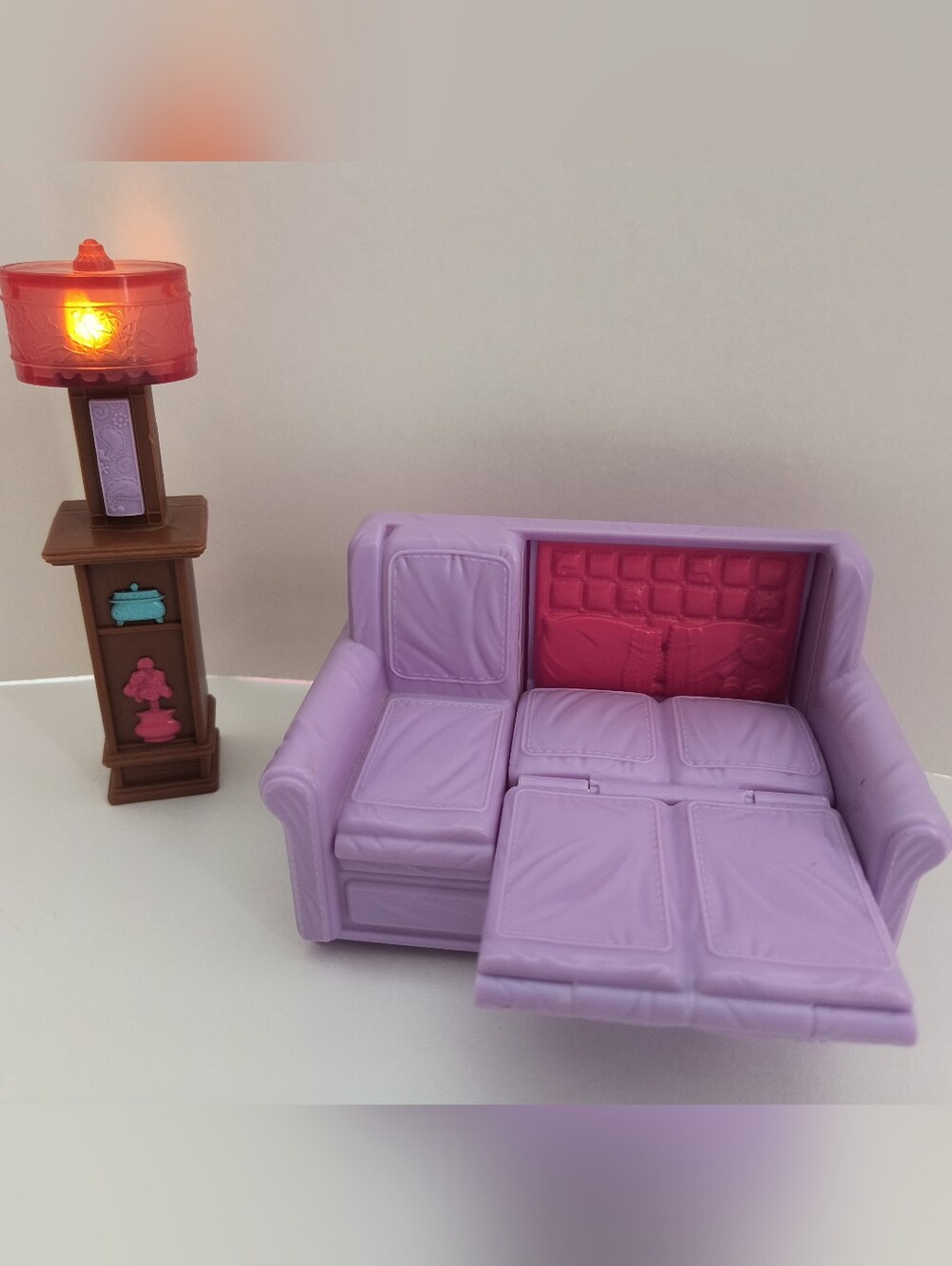 Fisher Price Loving Family Dollhouse Accessories Parents Bedroom Living Room Lot - Picture 3 of 5